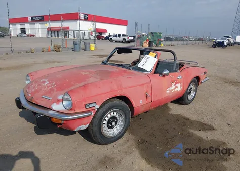 1972 Triumph Spitfire z USA, uszkodzony, nr VIN 1FK34391U